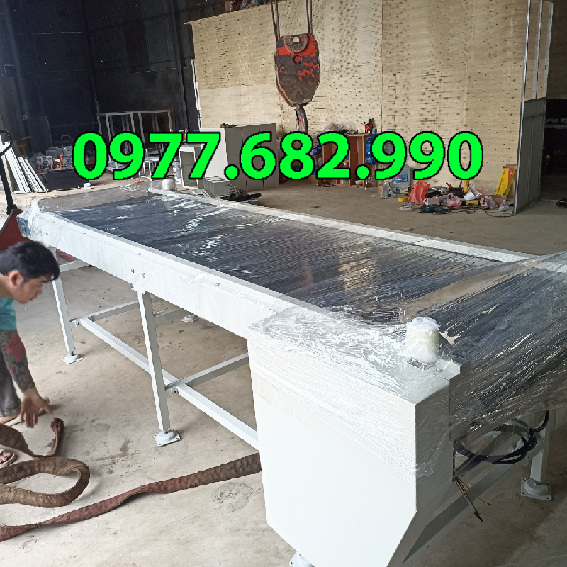 băng tải inox khung thép