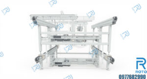 Băng tải xích chuyển pallet